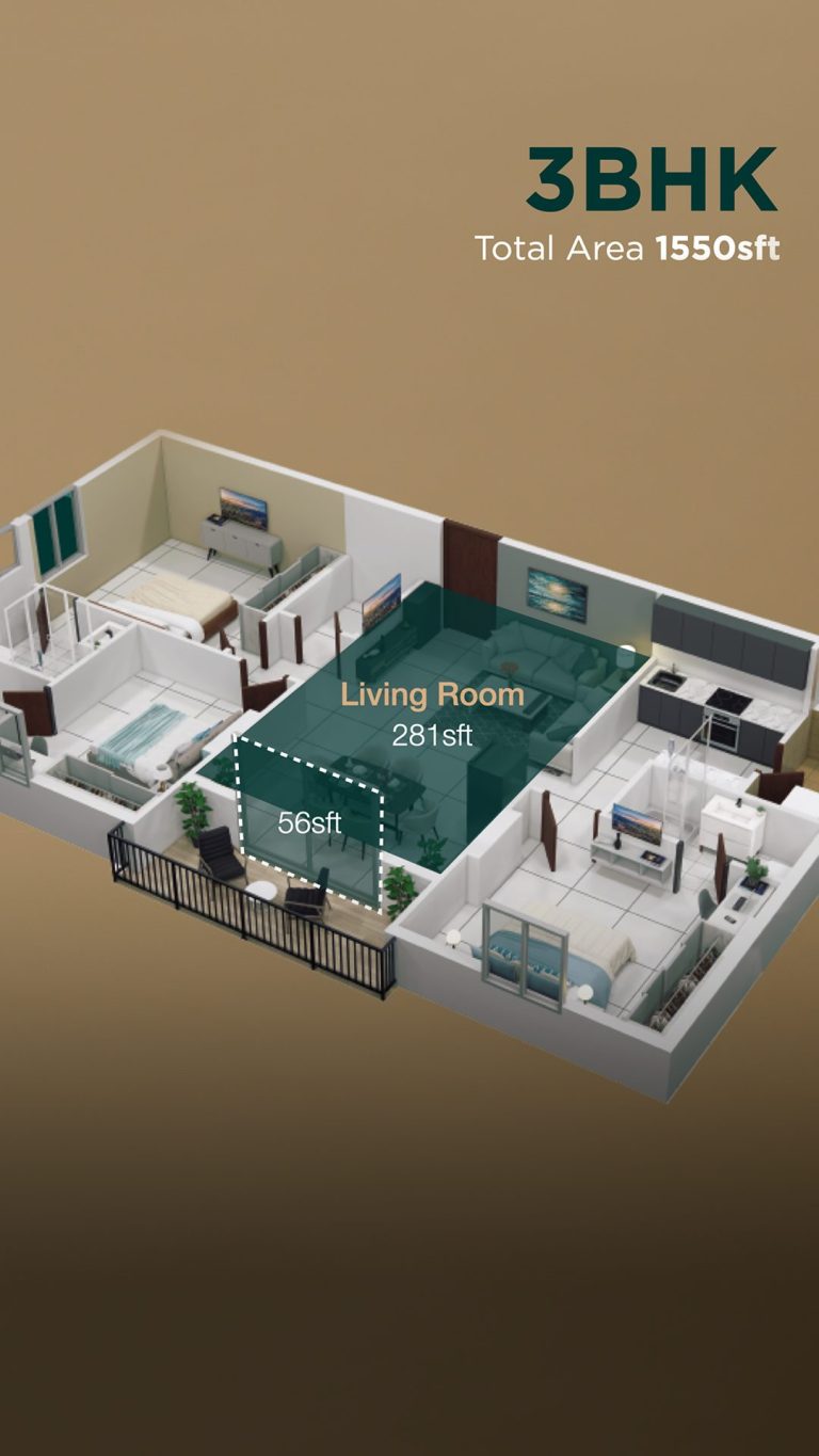 Floor Plans Exceed IGBC Ventilation Standards