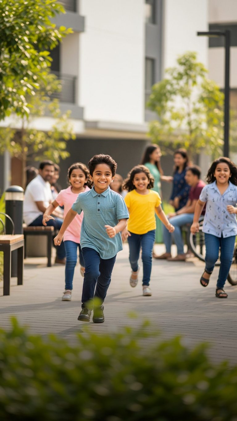 Multiple play zones for child development