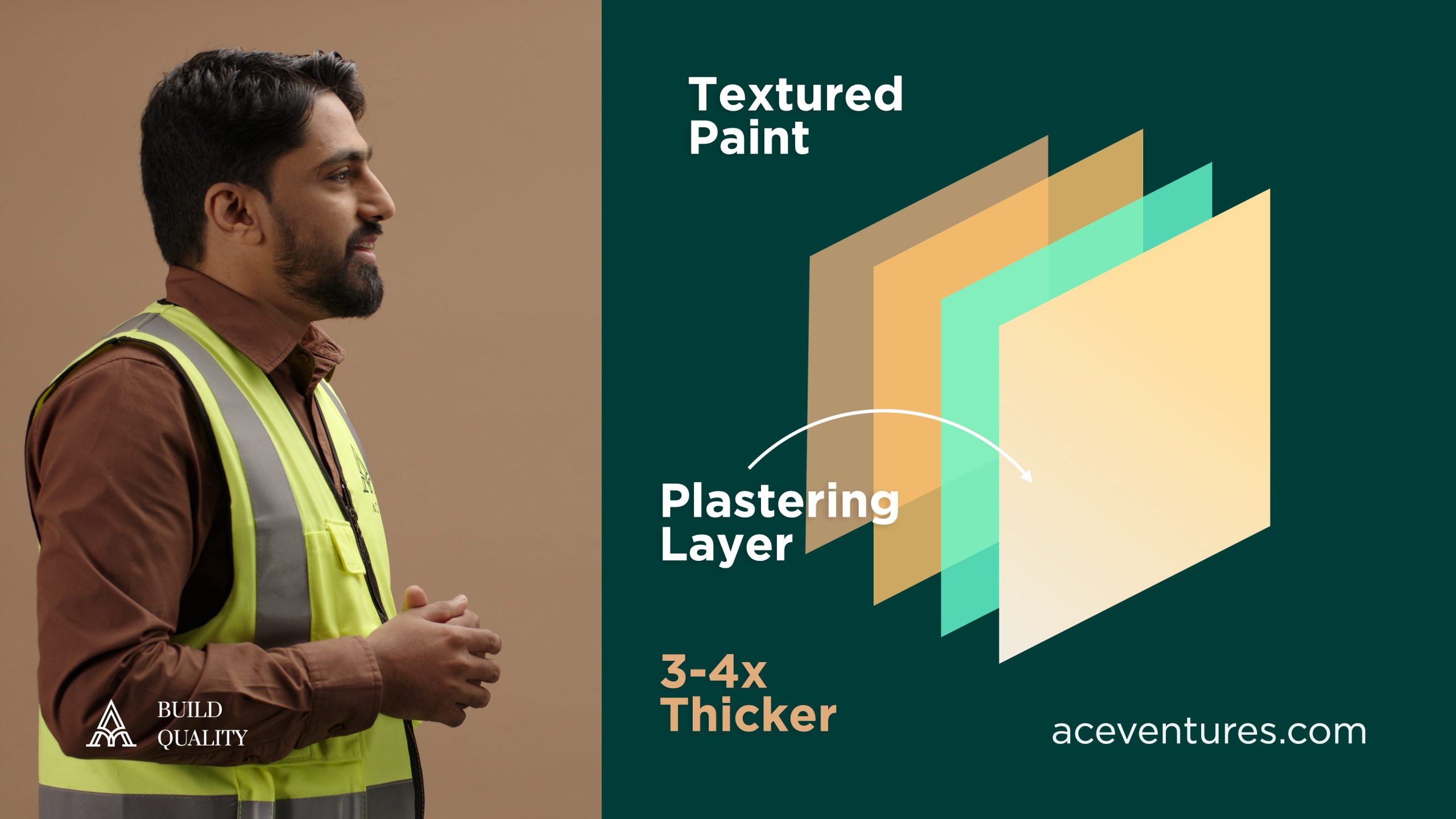 Long-lasting color and crack-free walls: why we choose texture paints